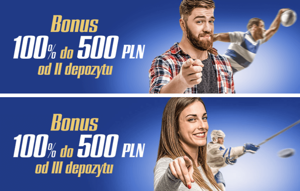 Bonusy od depozytu w eWinner