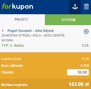 ForBET odbierz bonus